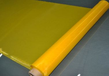 Çin Sarı Tekstil Serigrafik Baskı Mesh Roll 62 &amp;quot;En Genişlik Yok Yüzey İşlem Yok Tedarikçi