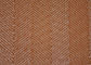 Dayanıklı Polyester Hasır Kemer Desulfurization Filtre Bez Ekran 27508 Kahverengi Renk Tedarikçi