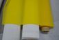 Sarı 100% Polyester İpek Cıvata Bezi 1.15-3.6m Genişliğindeki Düz Örgü Tedarikçi