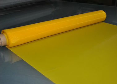 Serigrafi Polyester Kumaş 63 Micron Yüksek Gerilim, SGS FDA Standardı