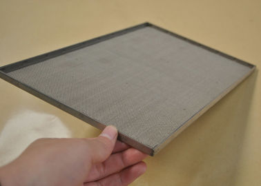 601 Durable Wire Mesh Tray Stainless Steel With Supporting Bar , High Temperture Resistant