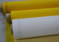 Seramik Baskı İçin 50 Inç 80T Polyester Serigrafi Mesh, Beyaz / Sarı Renkli Tedarikçi